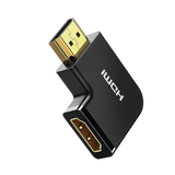 Ugreen 20112 cambiador de género para cable HDMI Negro, Oro