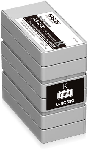 Epson GJIC5(K): Ink cartridge for ColorWorks C831 and GP-M831 (Black) Cartucho de Tinta Tinta a base de pigmentos Impresión por inyección de tinta - GP-M831
- ColorWorks C831 1 pieza(s)