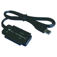 X-Media XM-UB3235S tarjeta o adaptador de interfaz USB 3.2 Gen 1 (3.1 Gen 1), IDE, Negro, 5 Gbit/s