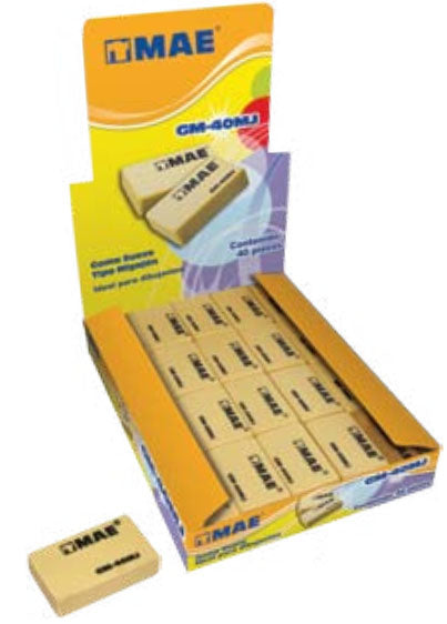 MAE GM-40MJ goma Beige 40 pieza(s)