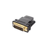 Ugreen 20124 cambiador de género para cable HDMI DVI Negro, Oro