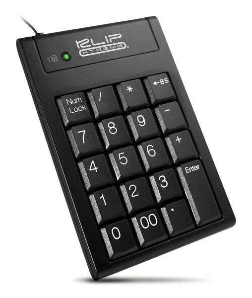 Klip Xtreme KNP-100 teclado numérico Computadora portátil USB Negro | Teclados numéricos