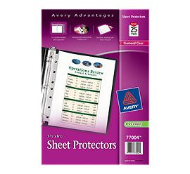 Protector de hojas AVERY tamaño esquela