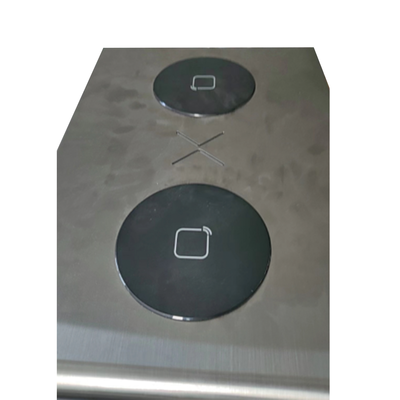 Hikvision Tapa de lector de tarjetas / Plástico de alta durabilidad / Diseño empotrable