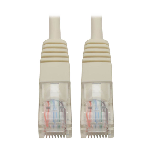 Tripp Lite N002-001-WH Cable Ethernet (UTP) Moldeado Cat5e 350 MHz (RJ45 M/M), PoE - Blanco, 30.48 cm [1 pie]