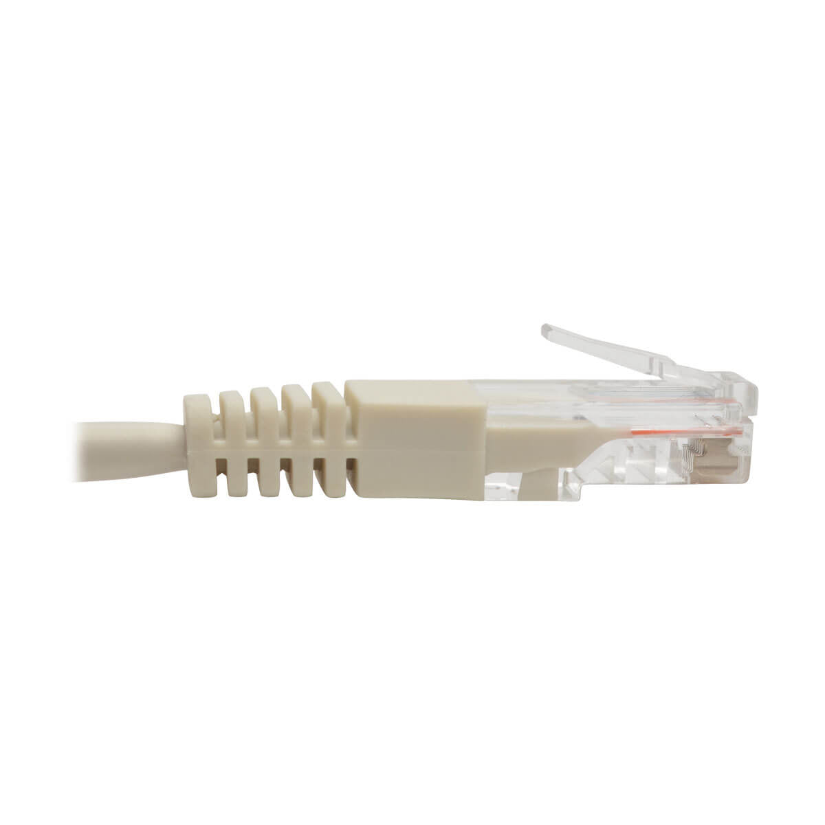 Tripp Lite N002-001-WH Cable Ethernet (UTP) Moldeado Cat5e 350 MHz (RJ45 M/M), PoE - Blanco, 30.48 cm [1 pie]