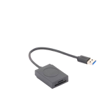 Lector de tarjetas USB-A 3.0 a MicroSD (TF) / SD | 5Gbps | Soporta hasta 2TB | Soporta Windows/Mac OS/Linux/Android | Lectura de Tarjetas Simultánea | No Requiere Controlador | Cable de 15cm.