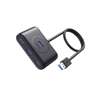 Ugreen 20291 hub de interfaz Negro