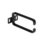StarTech.com Anilla Pasacables en D Vertical 1U para Gestión de Cableado en Armarios Racks - Guiacables 4,5x10cm Rack Anillo organizador de cables Negro Acero 1U