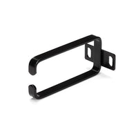 StarTech.com Anilla Pasacables en D Vertical 1U para Gestión de Cableado en Armarios Racks - Guiacables 4,5x10cm Rack Anillo organizador de cables Negro Acero 1U