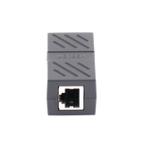 Acoplador Ugrren Extensor de Cable Ethernet RJ45 a RJ45) 1000Mbps Compatibilidad con Cat7 Cat6A Cat6 Cat5e Compatible con POE Ignífugo ABS