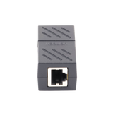 Acoplador Ugrren Extensor de Cable Ethernet RJ45 a RJ45) 1000Mbps Compatibilidad con Cat7 Cat6A Cat6 Cat5e Compatible con POE Ignífugo ABS