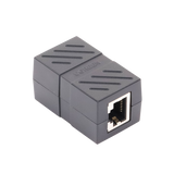 Acoplador Ugrren Extensor de Cable Ethernet RJ45 a RJ45) 1000Mbps Compatibilidad con Cat7 Cat6A Cat6 Cat5e Compatible con POE Ignífugo ABS