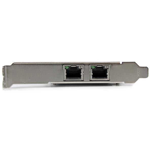 StarTech.com Tarjeta Adaptador de Red PCI Express PCI-E Gigabit Ethernet con 2 Puertos RJ45 Chipset Intel i350 tarjetas de red Alámbrico PCI Express Ethernet 2