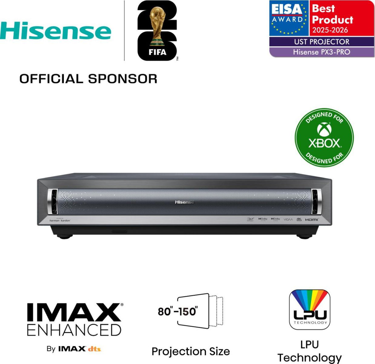 Hisense PX3-PRO Proyector Smart TV Wifi