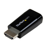 StarTech.com Adaptador Conversor de Vídeo HDMI a VGA - Convertidor Portátil - DB15 - 1920x1200 Cambiadores de género par