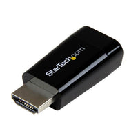 StarTech.com Adaptador Conversor de Vídeo HDMI a VGA - Convertidor Portátil - DB15 - 1920x1200 Cambiadores de género par