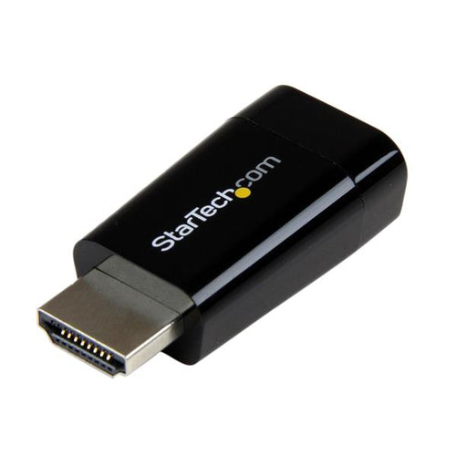 StarTech.com Adaptador Conversor de Vídeo HDMI a VGA - Convertidor Portátil - DB15 - 1920x1200 Cambiadores de género par