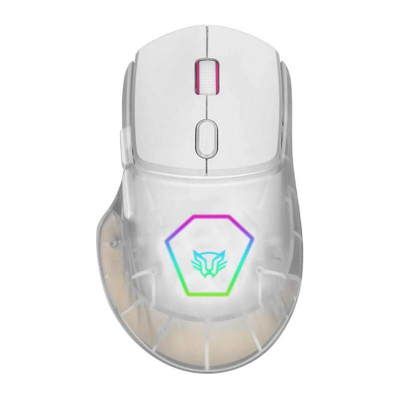 Balam Rush BR-936835 ratón Oficina Diestro RF inalámbrico Óptico 10000 DPI, Blanco