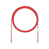 Panduit Cat6, UTP, 7ft cable de red Rojo 2,1 m U/UTP (UTP)