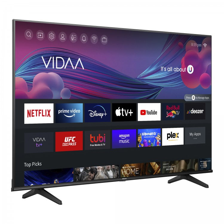 Hisense 43A6KV Televisor 109,2 cm (43") 3840 x 2160 Pixeles 4K Ultra HD LCD Smart TV Wifi Negro