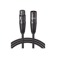 Ugreen 20712 cable de audio 5 m XLR Negro