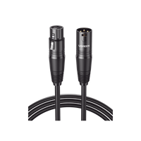 Ugreen 20714 cable de audio 10 m XLR Negro