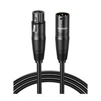 Ugreen 20716 cable de audio 15 m XLR (3-pin) Negro