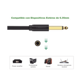 Ugreen 20721 cable de audio 5 m 6,35mm XLR (3-pin) Negro