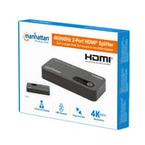 207614 - Manhattan 207614 Divisores de vídeo 2 HDMI 2x HDMI