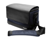 Canon SB100 estuches para cámaras fotográficas Cubierta de hombro Azul, Marrón Canon Si