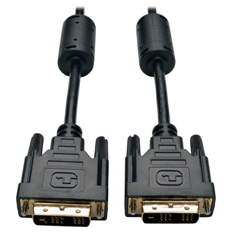 Tripp Lite P561-050 Cable DVI de Conexión Única, Cable para Monitor TMDS Digital (DVI-D M/M), 15 m [