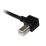StarTech.com 1m USB 2.0 cable USB USB A USB B Negro, Macho/Macho, USBAB1ML