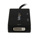 StarTech.com Adaptador Conversor de Mini DisplayPort a VGA DVI o HDMI - Convertidor A/V 3 en 1 para viajes Adaptadores d
