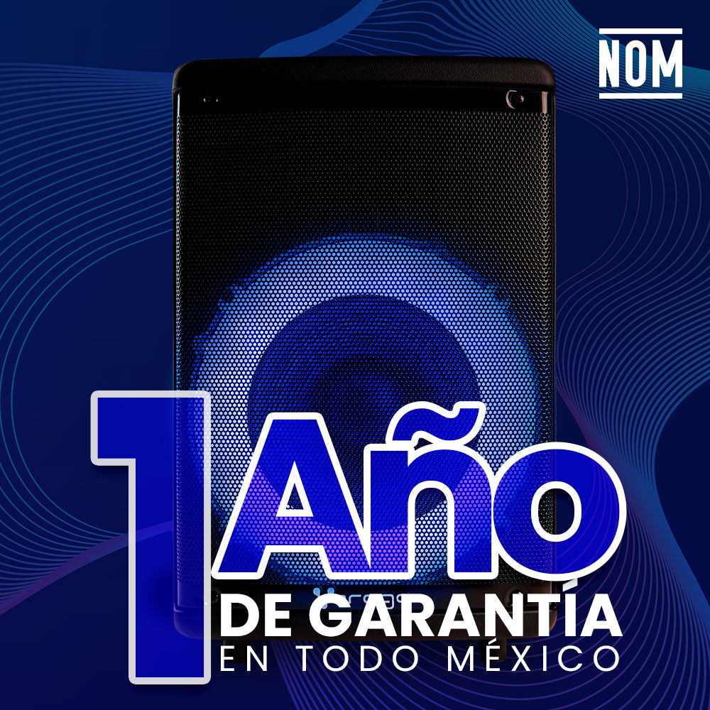 Vorago KSP-302 altavoz portátil y para fiesta Altavoz portátil mono Negro 30 W, 4 Ohmio, Inalámbrico y alámbrico