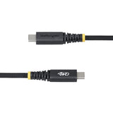 StarTech.com Cable de Carga USB-C de 2m - Cable Cargador USB Tipo C - PD EPR 240W 5A - Durable y Ultra Flexible - Cable