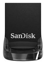 SanDisk Ultra Fit unidad flash USB 16 GB USB tipo A 3.2 Gen 1 (3.1 Gen 1) Negro, Sin tapa