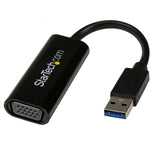 StarTech.com Adaptador Gráfico Conversor USB 3.0 a VGA - Cable Convertidor Compacto de Vídeo - 1920x1200 / 1080p adaptadores gráficos usb USB tipo A Macho 3.2 Gen 1 (3.1 Gen 1) 1