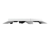 HP Soporte de HP Color LaserJet Impresora Gris, Blanco