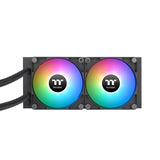 Thermaltake TT TH240 ARGB Procesador Refrigerador de líquidos todo en uno 12 cm Negro 1 pieza(s), 1500 RPM, 3300 RPM
