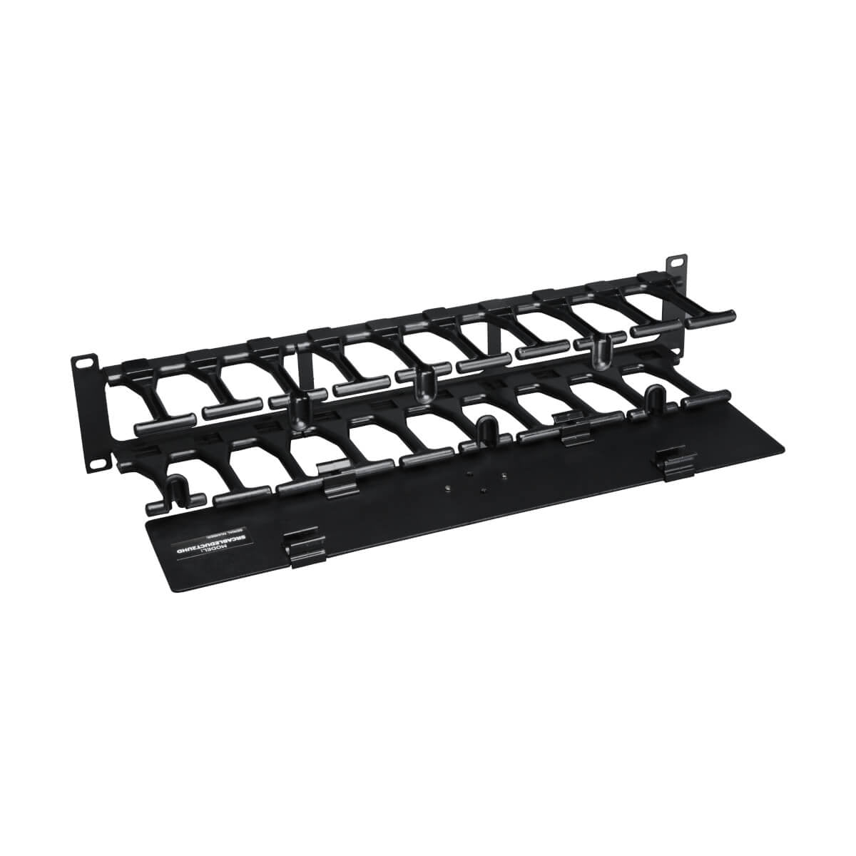 Tripp Lite SRCABLEDUCT2UHD Administrador De Cables Horizontal De 2U De Alta Capacidad (Conducto De Peine Con Tapa De Bis