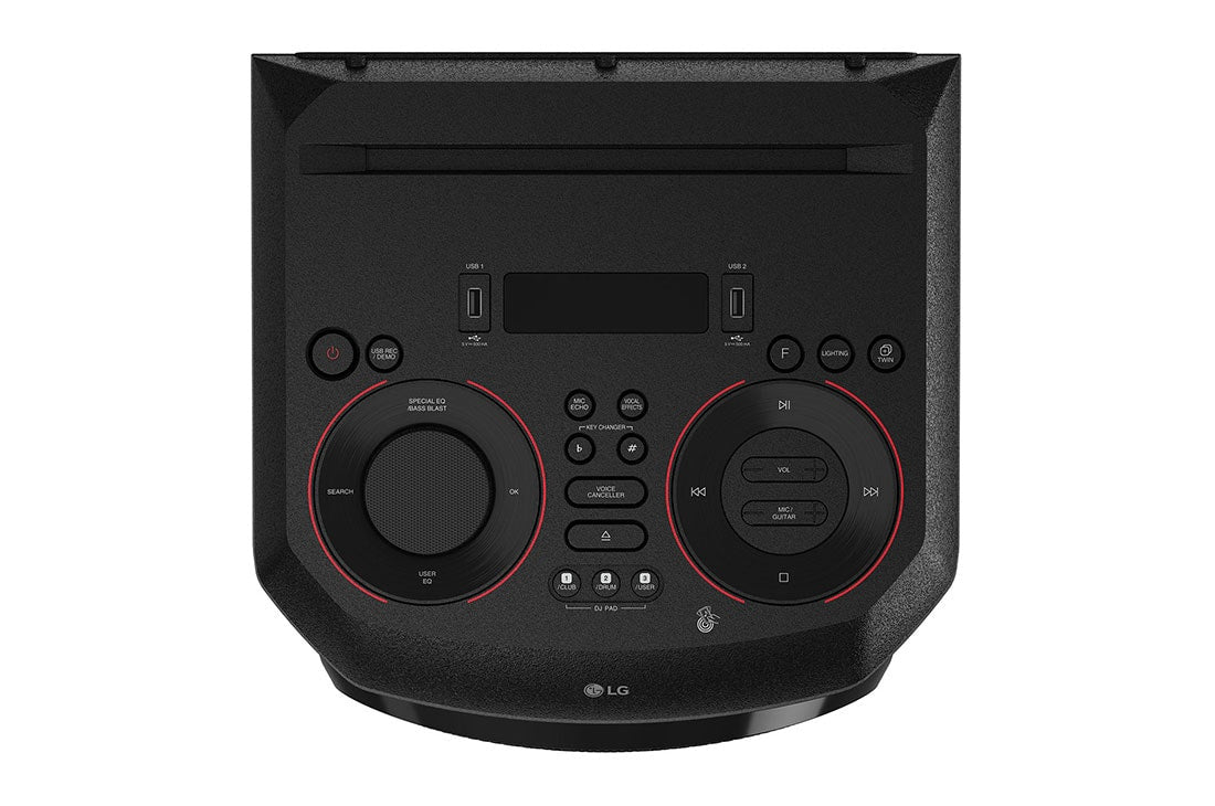 LG XBOOM RN5 sistemas de audio para el hogar Negro Si 1 cubierta(s) Si