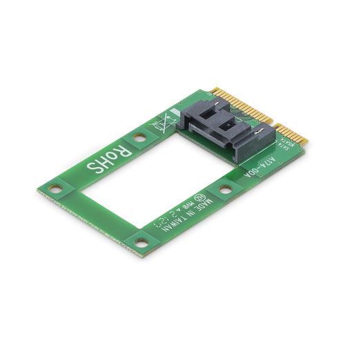 StarTech.com Adaptador mSATA a SATA para Disco Duro o SSD - Tarjeta Conversora Mini SATA a SATA Tarjetas y adaptadores d