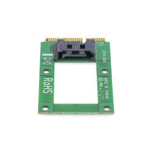 StarTech.com Adaptador mSATA a SATA para Disco Duro o SSD - Tarjeta Conversora Mini SATA a SATA Tarjetas y adaptadores d