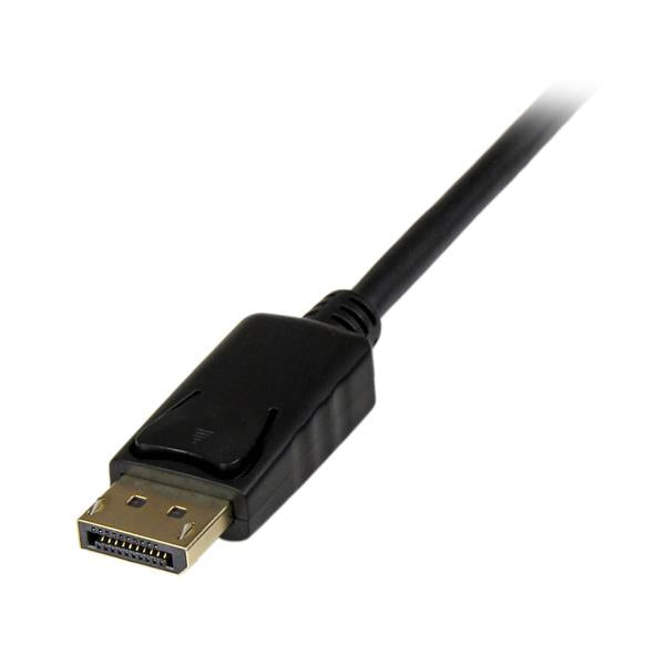 StarTech.com Cable de 1,8m Adaptador Activo de Vídeo Externo DisplayPort a DVI - 1920x1200 - Negro Cable Derecho Derecho 1,8 m DisplayPort