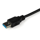StarTech.com Cable SATA a USB con UASP, Negro, 6 Gbit/s, FCC, USB3S2SAT3CB