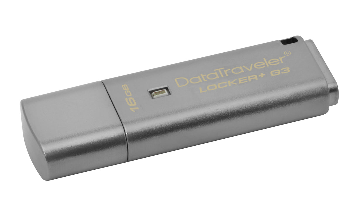 Kingston Technology DataTraveler Locker+ G3 16GB Memoria Flash 16 GB USB tipo A 3.2 Gen 1 (3.1 Gen 1) 135 MB/s
