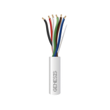 Bobina de 305 Metros (1000 Pies) / Cable de Cobre / 6 x 22 AWG / Riser / Tipo CMR-CL3R / Para Aplicaciones de Control de Acceso / Alarmas de Intrusión