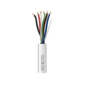 Bobina de 305 Metros (1000 Pies) / Cable de Cobre / 6 x 22 AWG / Riser / Tipo CMR-CL3R / Para Aplicaciones de Control de Acceso / Alarmas de Intrusión