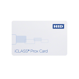 Tarjeta DUAL iClass + Proximidad 2120/ PVC Compuesto/ Garantía de por Vida/ Preprogamada a 26 bits